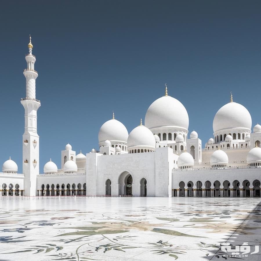 Sheikh Zayed Mosque view