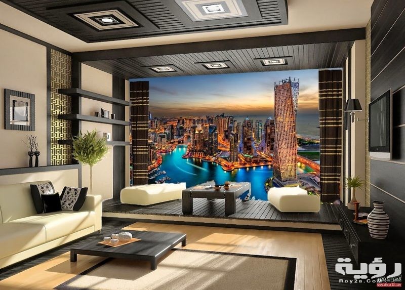 ورق جدران ثلاثى الابعاد 1