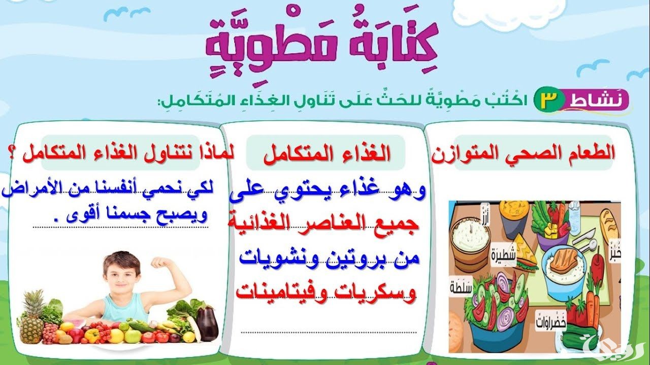 نموذج كتابة مطوية