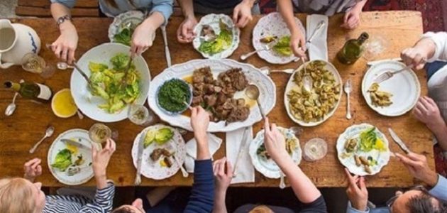 دعاء الانتهاء من الطعام مكتوب