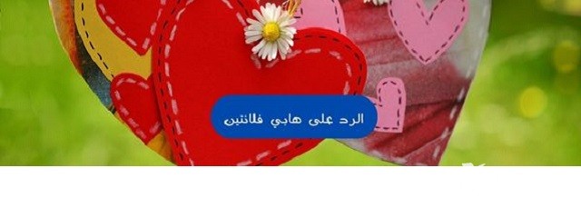 الرد على هابي فلانتين داي Happy Valentine