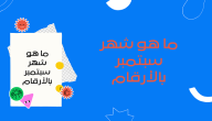 سبتمبر أي شهر بالأرقام الترتيب الكام؟