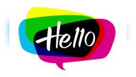 الرد على كلمة hello
