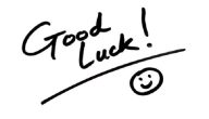 الرد على كلمة  good luck