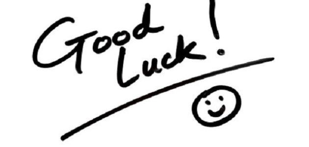 الرد على كلمة  good luck