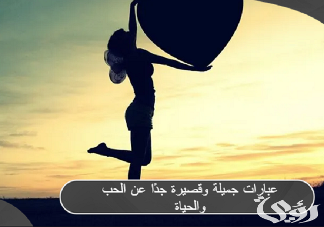 عبارات جميلة وقصيرة جدًا عن الحب والحياة 2026 1 عبارات جميلة وقصيرة جدًا عن الحب والحياة 2024