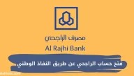 شرح خطوات فتح حساب الراجحي عن طريق النفاذ الوطني 1447