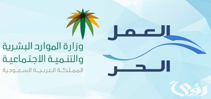 المهن المسموح بها في وثيقة العمل الحر 