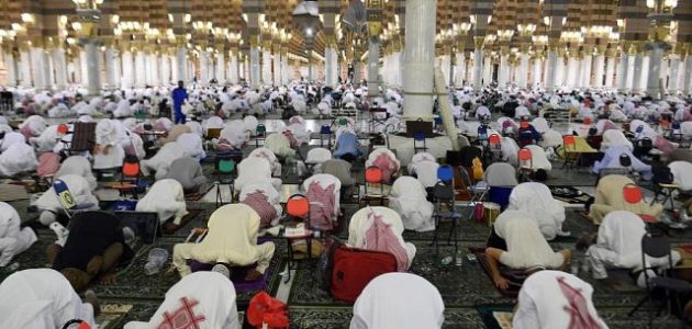 “رئاسة الحرمين” تُوضح كيفية الاستعلام عن حالة اشغال المصليات في المسجد النبوي بالعشر الأواخر