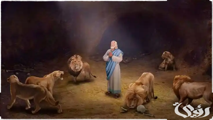 من هو النبي الذي حبس مع اسدين