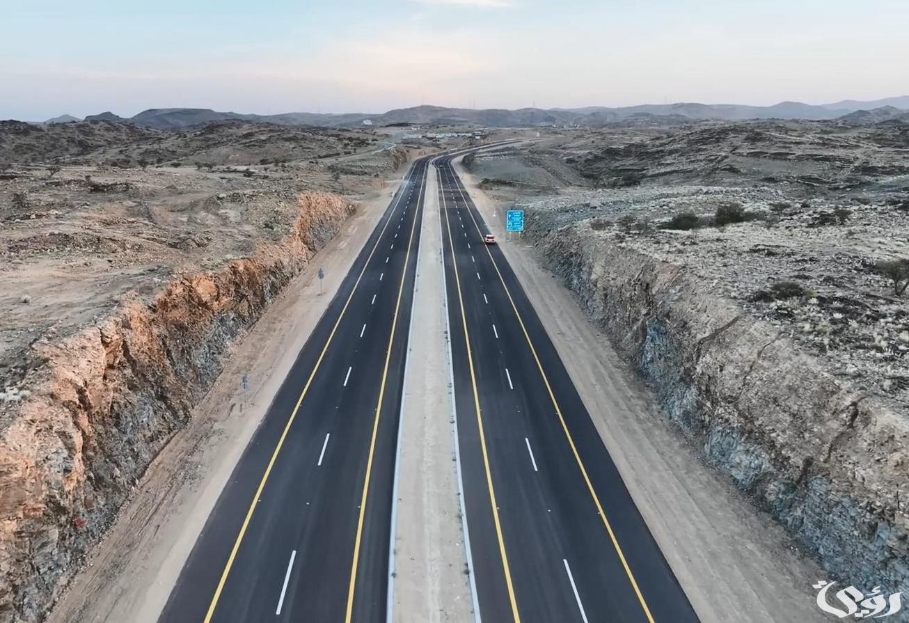 "هيئة الطرق": افتتاح الحركة المرورية في المرحلة الثالثة لطريق العقيق بلجرشي في منطقة الباحة