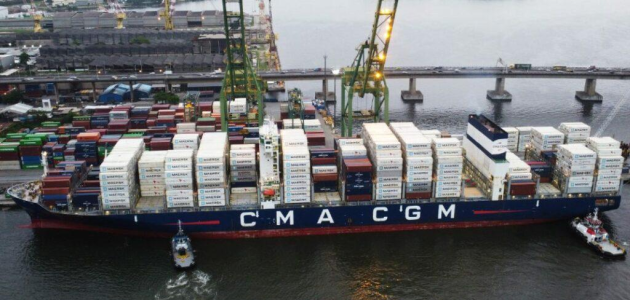 شركة CMA-CGM تعلن عن رسوم جديدة على الحاويات من الهند لمناطق البحر المتوسط وشمال أوروبا