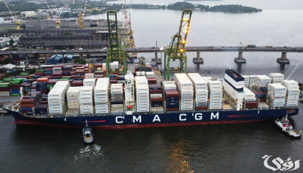 شركة CMA-CGM تعلن عن رسوم جديدة على الحاويات من الهند لمناطق البحر المتوسط وشمال أوروبا