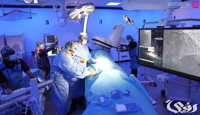 إنقاذ عجوز مصابة بجلطة قلبية في مستشفى الدكتور سليمان الحبيب بالخبر 5 مستشفى الدكتور سليمان الحبيب بالخبر ينقذ "سبعينية" مصابة بجلطة قلبية عبر "المثقاب الحلزوني"