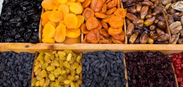 دراسة جدوى مشروع بيع فواكه مجففه