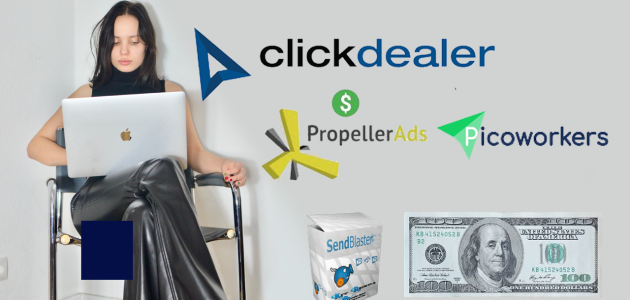 شرح إستخدام شركة clickdealer بالعربي