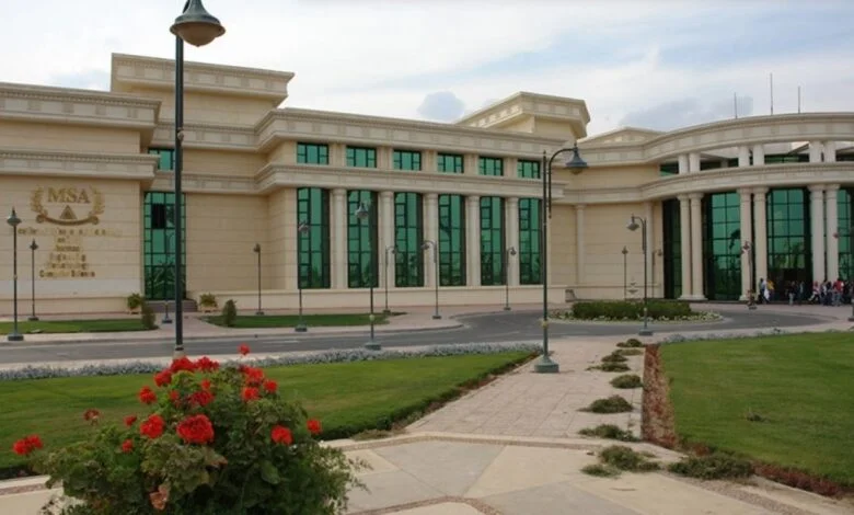 مصاريف و تنسيق جامعة مصر للعلوم والتكنولوجيا MUST 2025