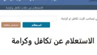 بالرقم القومي والأسم.. خطوات الاستعلام عن تكافل وكرامة شهر ديسمبر 2026