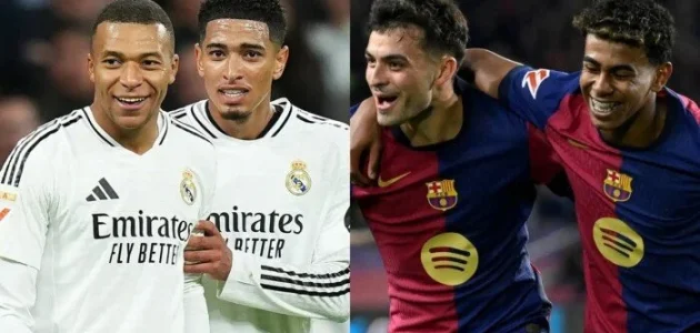 بالتشكيل المتوقع.. موعد مباراة ريال مدريد وبرشلونة في نهائي السوبر الإسباني والقنوات الناقلة التي ستقام اليوم في جدة