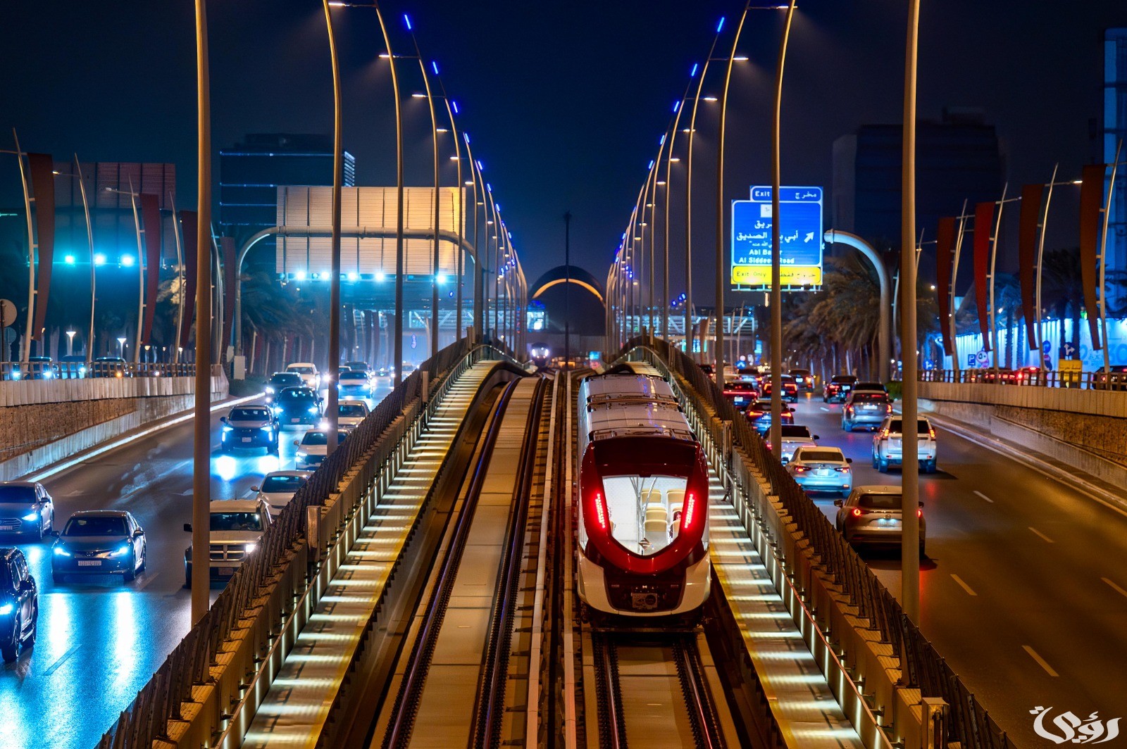 بدء انطلاق قطار الرياض عبر المسار البرتقالي عبر 5 محطات كبرى