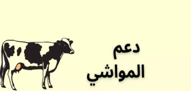 موعد صرف دعم المواشي لكل شهر وطريقة تقديم طلب الحصول عليه
