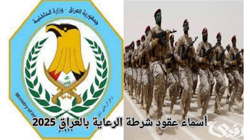 رابط الاستعلام عن أسماء عقود شرطة الرعاية بالعراق 2025 عبر molsa.gov.iq