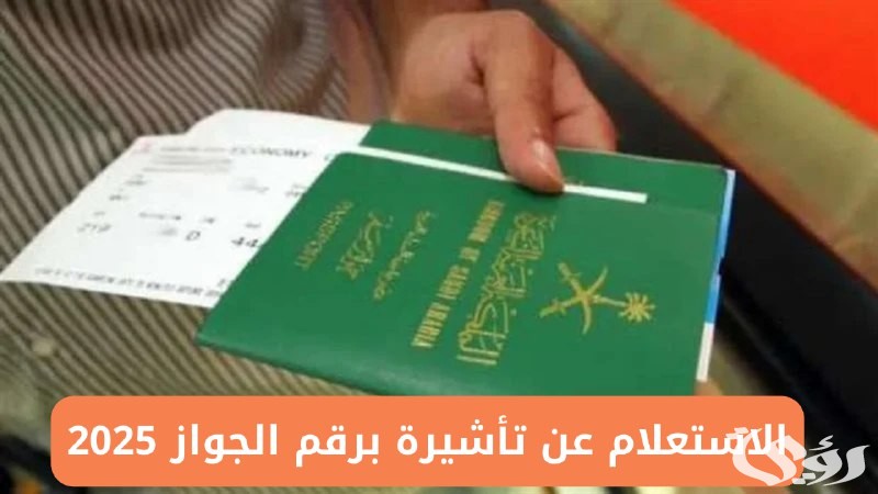 خطوات الاستعلام عن تأشيرة برقم الجواز 2025 من منصة التأشيرات السعودية الكترونياً visa.mofa.gov