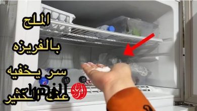 "اكتشفي الحيلة السحرية: وضع الملح في الثلاجة يكشف عن نتائج مذهلة!"