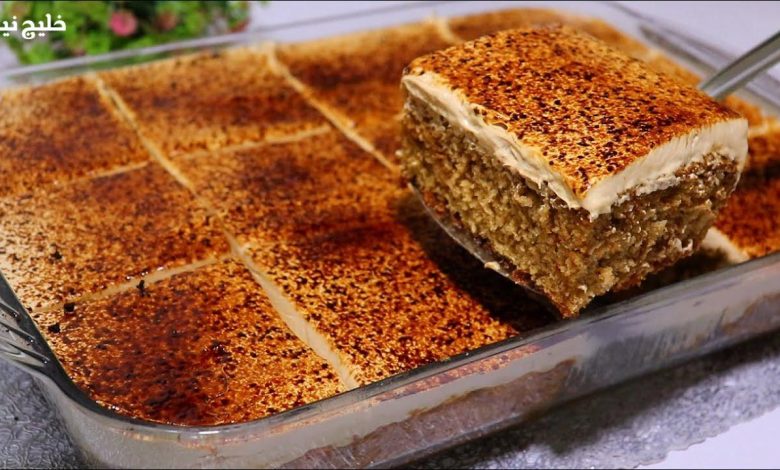 استمتع بمذاق الصباح: كيك النسكافيه بالحليب الذي يأسر القلوب – اكتشف الوصفة الحصرية!
