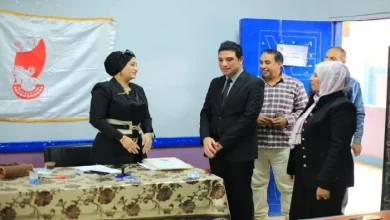 نائب محافظ سوهاج يتفقد سير اللجان في انتخابات إعادة مجلس النواب