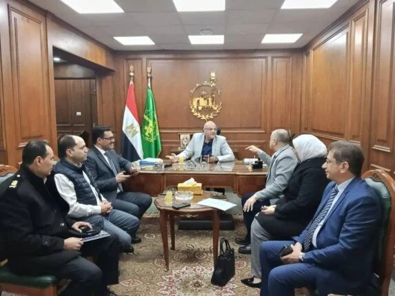 رئيس مياه القليوبية يتصدى لارتفاع منسوب المياه الجوفية في المريج والغريري