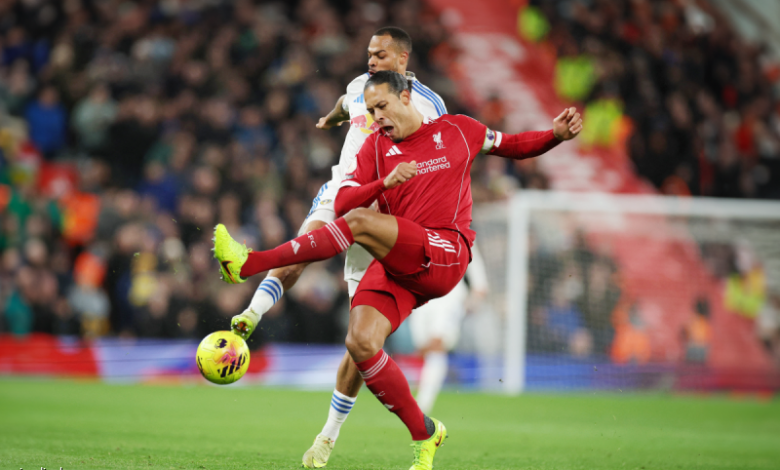 ليفربول وليدز يونايتد يتقاسمان النقاط في مباراة خالية من الأهداف في أنفيلد 1 ليفربول وليدز يونايتد يتقاسمان النقاط في مباراة خالية من الأهداف في أنفيلد