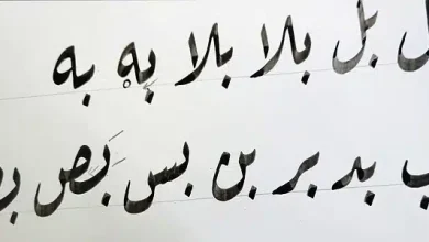 اكتشاف جديد في خط النسخ: الحروف النازلة عن السطر تكشف أسراراً فنية 6 اكتشاف جديد في خط النسخ: الحروف النازلة عن السطر تكشف أسراراً فنية