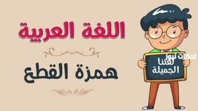 اكتشف الفرق بين همزة الوصل والقطع: جدول توضيحي شامل