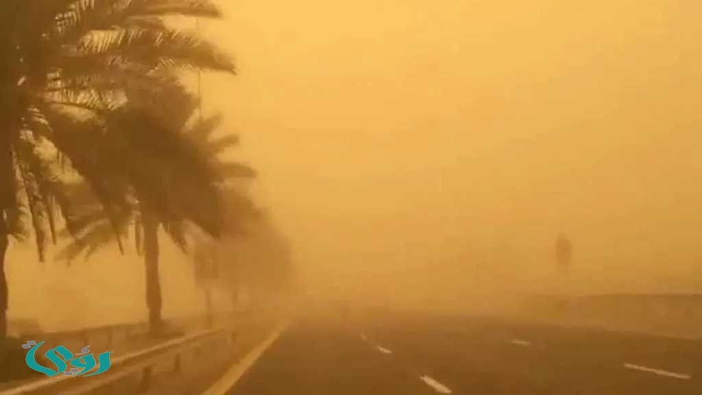 العاصفة الترابية في مصر تضرب بقوة.. إغلاق طريق رأس غارب - الزعفرانة مؤقتًا