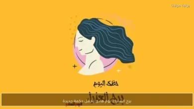 برج العذراء: يوم مليء بالحكمة والهدوء