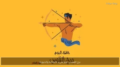 برج القوس: كيف يؤثر يوم مليء بالطاقة على حياتك اليومية؟