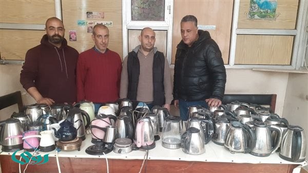 "الإسكندرية لتوزيع الكهرباء" تصادر غلايات خلال حملات لضبط استهلاك الطاقة