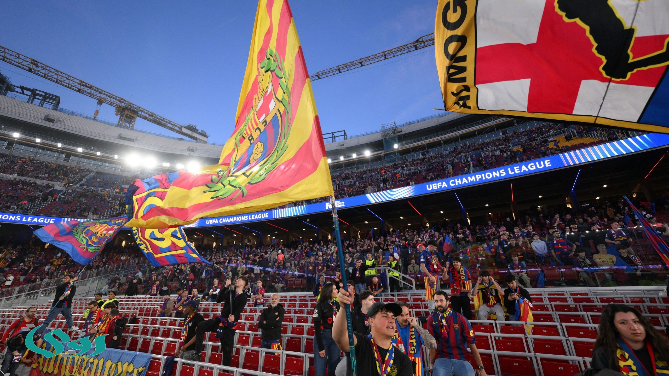 برشلونة مهدد بعقوبة من يويفا بعد أحداث مباراة أتلتيكو