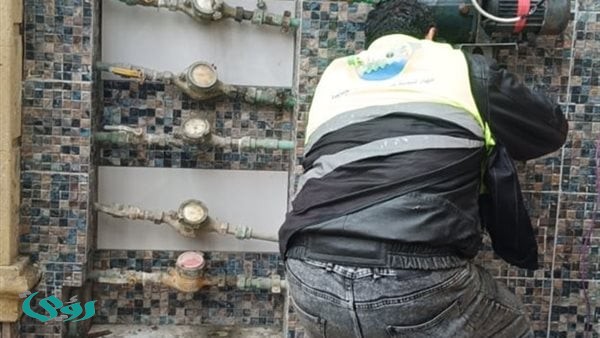 حملة مكبرة بجهاز دمياط الجديدة لتحصيل المتأخرات وضبط وصلات المياه المخالفة