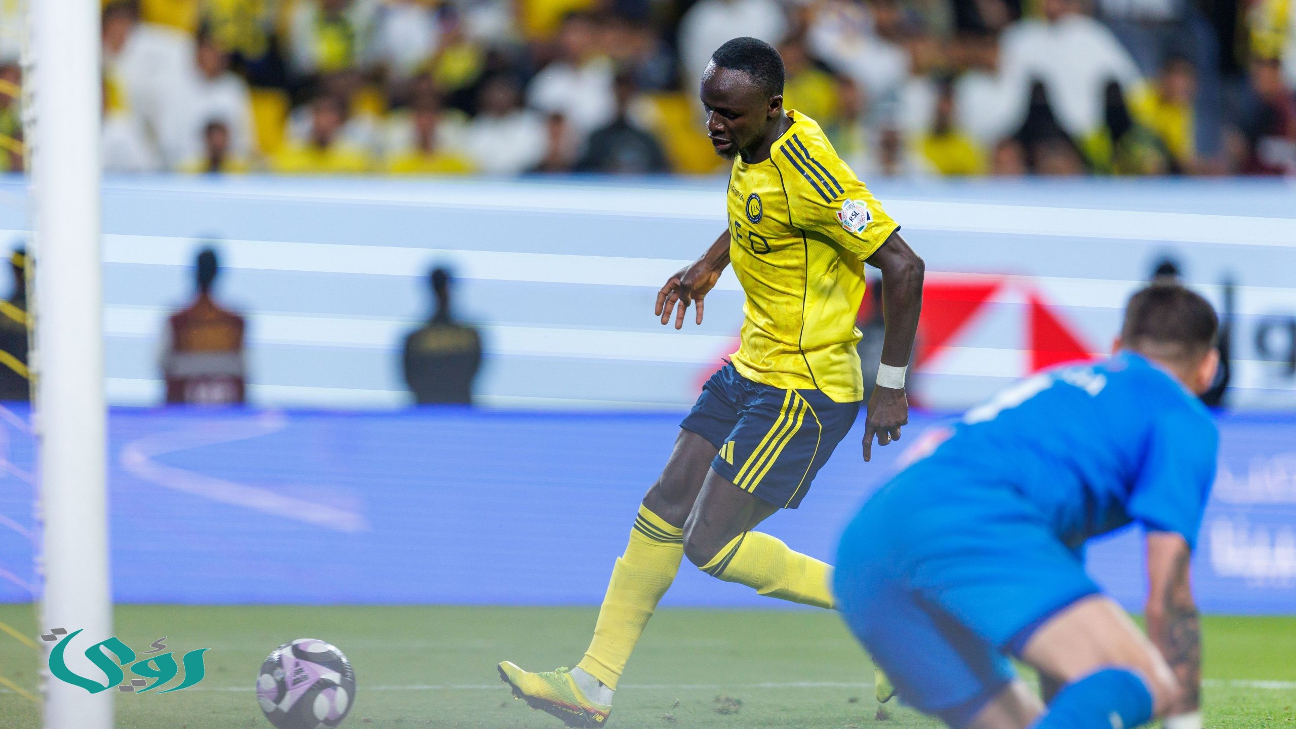 حكم مباراة النصر والأخدود يتجاهل طرد ساديو ماني