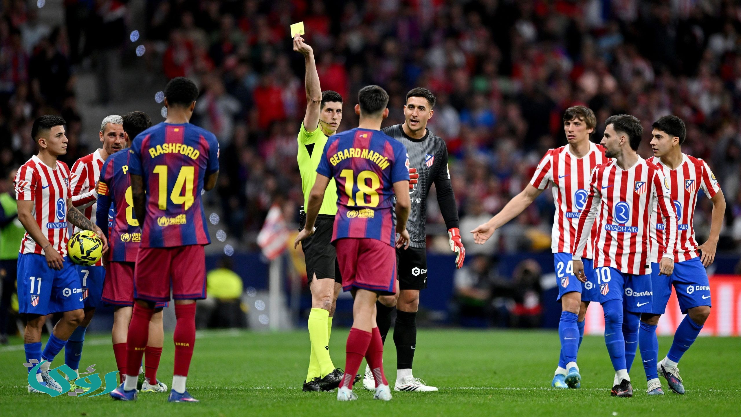كواليس مثيرة لقرارات الفار في مباراة برشلونة وأتلتيكو مدريد