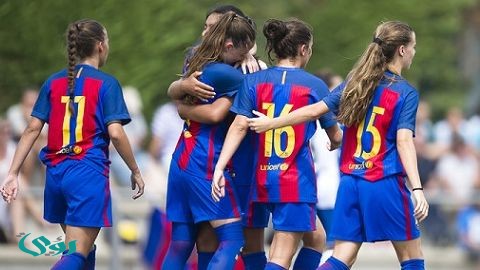 مجزرة قياسية.. برشلونة يسحق ريال مدريد ب12 هدفا في تشامبيونز السيدات