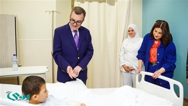 وزير التخطيط يزور مستشفى أهل مصر لعلاج الحروق
