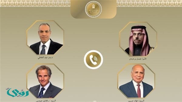 وزير الخارجية يبحث مع نظيريه السعودى والعراقي ومدير وكالة الطاقة الذرية جهود خفض التصعيد